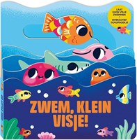 Image Books slide book swim little fish interactive board book 2+