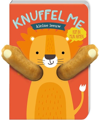 Image Books cuddle book little lion with plush arms board book