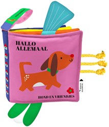 Image Books baby book fabric - interactive newborn gift dog friends