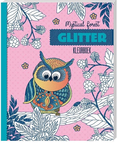 Image Books Mystical Forest glitter colouring book. 5+