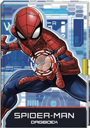 Image Books Spiderman diary with lock and code for kids