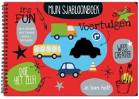 Image Books stencil book vehicles - creative craft book for kids