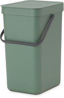 Brabantia waste bin Sort & Go 12L fir green - kitchen recycling bin-2