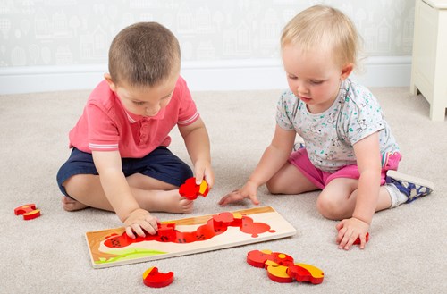 Bigjigs Caterpillar Number Puzzle-3