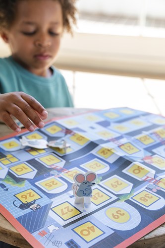 Jumbo educational game learn numbers - Montessori toy from age 4-3