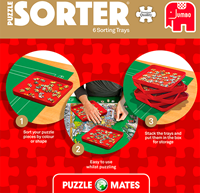 Ravensburger puzzle accessory Puzzle Mates 6 sorting trays black-2