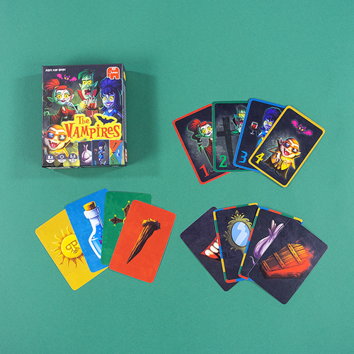 Jumbo card game The Vampires - exciting family game vampire hunt-3