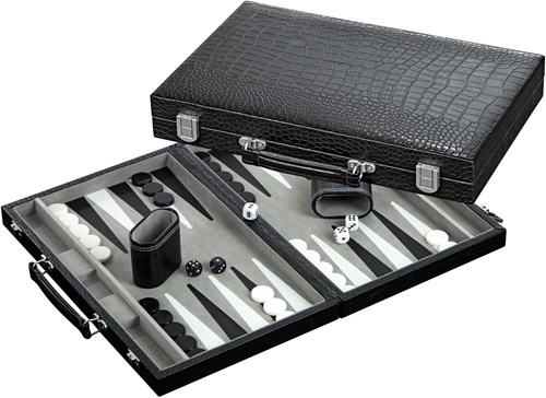 Philos Backgammon Suitcase Artificial leather medium-2