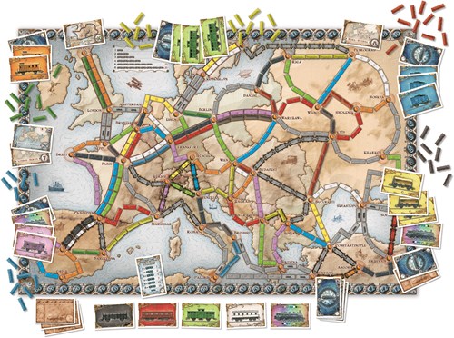 Days of Wonder Board Game Ticket to Ride Europe-3