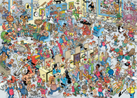 Jumbo puzzle Jan van Haasteren 1000 pieces cartoon At the Hairdresser-2