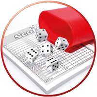 Clown Games dice game travel set - family board game for kids-2