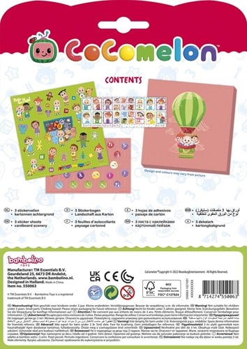 Cocomelon Stickerset-2