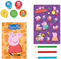 Bambolino Toys Peppa Pig stamp set creative toy with stickers-2