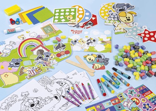 Bambolino Toys craft case Woezel and Pip creative toy for kids-2