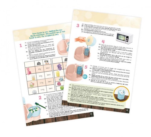 Buki professional studio candle making set for kids - creative toy-3