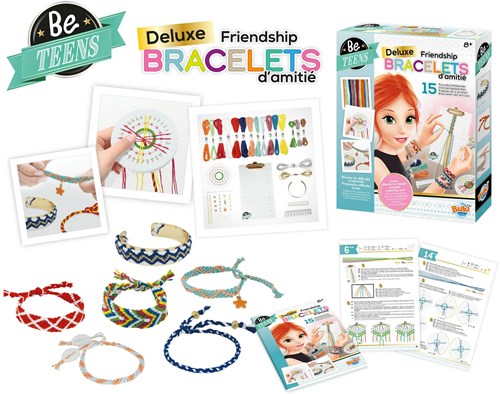 Buki friendship bracelets deluxe craft set cotton kids-2