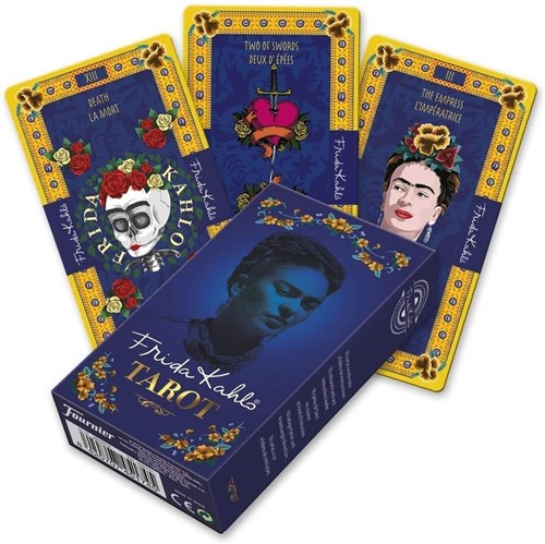 Fournier tarot deck Frida Kahlo - educational card game for adults-2
