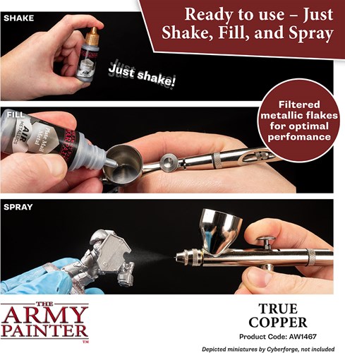 The Army Painter acrylic paint copper metallic toy miniatures-3