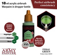 The Army Painter acrylic paint Feral Green for miniatures and model building-2