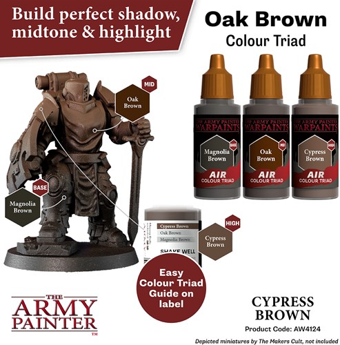 The Army Painter acrylic paint Cypress Brown model building toy-3