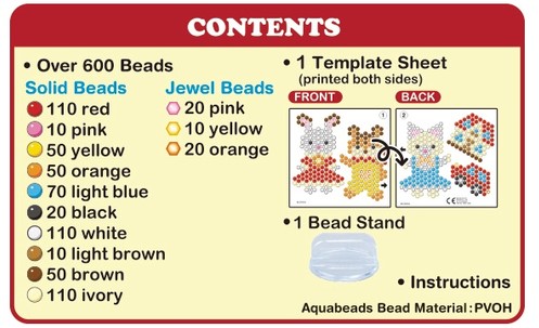 Aquabeads 31068 en Sylvanian Families Character Set