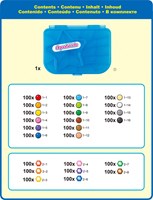 Aquabeads craft refill mega bead pack 2400 beads creative set-3