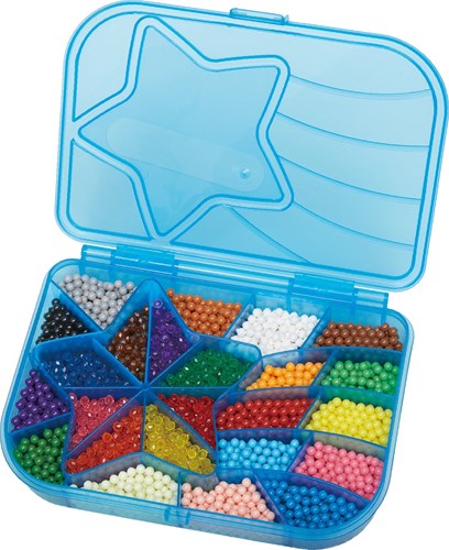 Aquabeads craft refill mega bead pack 2400 beads creative set-2