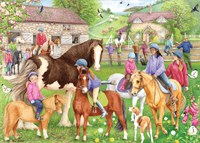 Jumbo jigsaw puzzle Falcon Riding School 1000 pieces puzzle-2