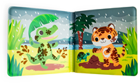 Tiger Tribe bath book jungle - interactive bath toy for kids-2
