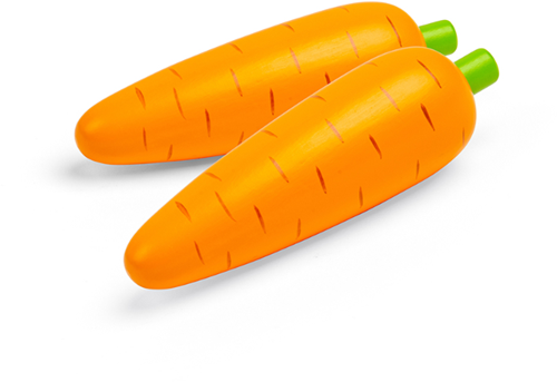 BigJigs wooden carrot toy vegetable - educational pretend play-2