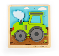 Bigjigs Toys Chunky Lift Out Tractor-3