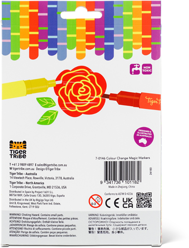 Tiger Tribe colour changing magic markers for kids-2