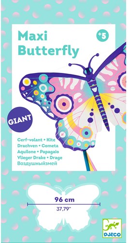 Djeco JEUX D'ADRESSE - CERF-VOLANTS Maxi Butterfly