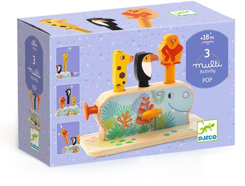 Djeco PREMIER ÂGE - BABY COULEURS Multi Pop