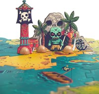 Djeco MONDE IMAGINAIRE - ARTY TOYS Puzzle Géant - Bataille - 30 pcs - FSC MIX
