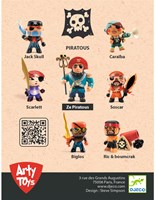 Djeco MONDE IMAGINAIRE - ARTY TOYS Ze Piratous