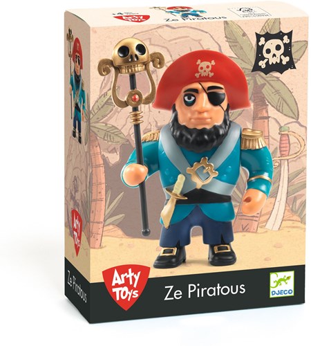 Djeco MONDE IMAGINAIRE - ARTY TOYS Ze Piratous