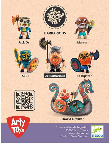 Djeco MONDE IMAGINAIRE - ARTY TOYS Grognak