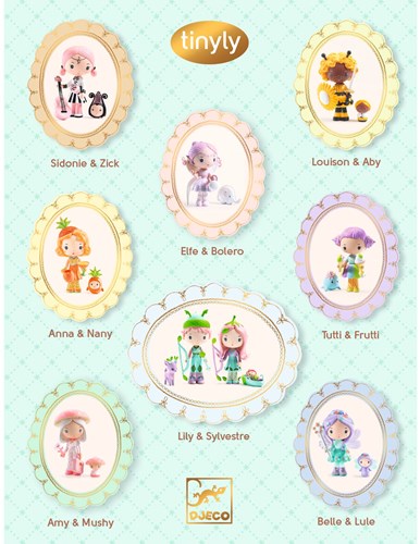 Djeco MONDE IMAGINAIRE - TINYLY Marinette & Scouic