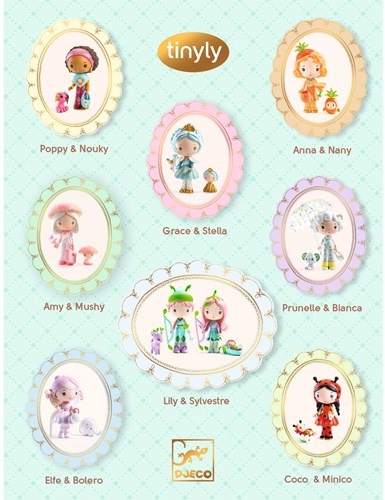 Djeco MONDE IMAGINAIRE - TINYLY Louison & Aby