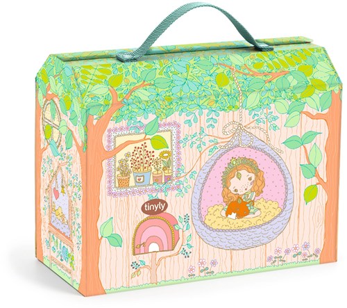 Djeco MONDE IMAGINAIRE - TINYLY Maison des bois de Sylvia & fox - FSC MIX