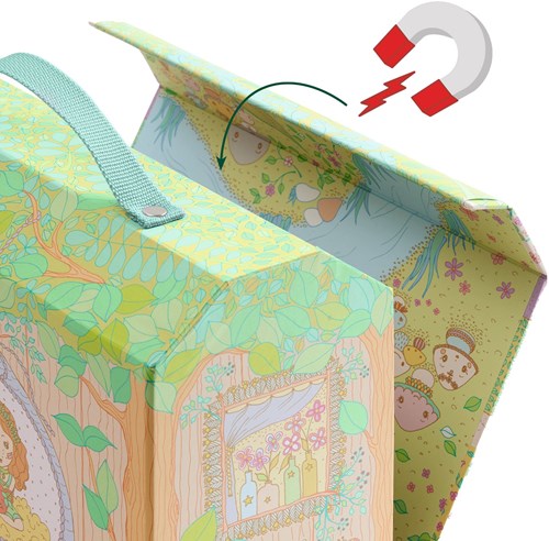 Djeco MONDE IMAGINAIRE - TINYLY Maison des bois de Sylvia & fox - FSC MIX