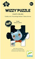 Djeco PUZZLES - WIZZY PUZZLES Chats câlins - 50 pcs - FSC MIX