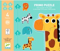 Djeco PUZZLES - PUZZLES EVOLUTIFS Puzzles Primo - Dans la jungle - FSC MIX