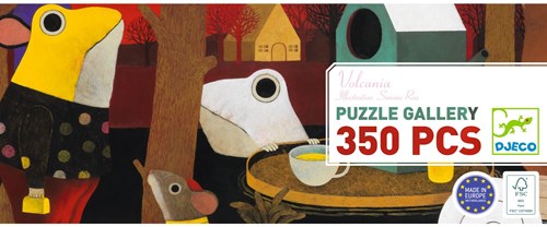 Djeco PUZZLES - PUZZLES GALLERY Volcania  - 350 pcs - FSC MIX