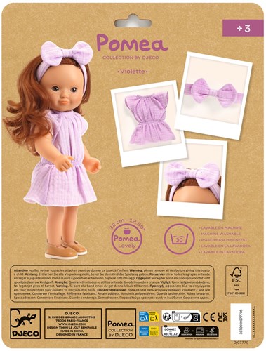 Djeco POMEA COLLECTION - COLLECTION VETEMENTS POMEA Tenue Violette