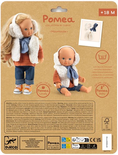 Djeco POMEA COLLECTION - COLLECTION VETEMENTS POMEA Tenue Moumoute