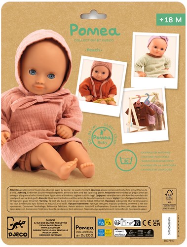 Djeco POMEA COLLECTION - COLLECTION VETEMENTS POMEA Peach