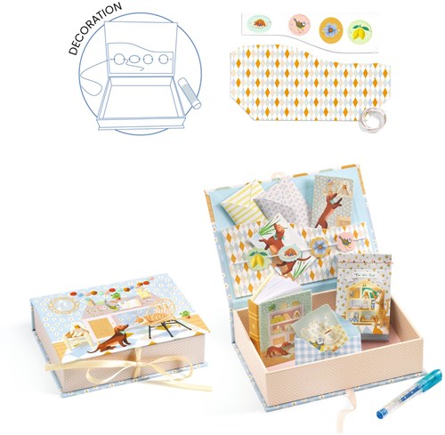 Djeco DO IT YOURSELF - COFFRET MULTI ACTIVITES La vie est douce !