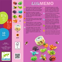 Djeco JEUX - JEUX DES TOUT-PETITS Little mémo - FSC MIX